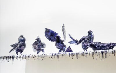 FROM SAND, ARTWORKS IN GLASS – Jan Fabre, Shitting Doves of Peace and Flying Rats